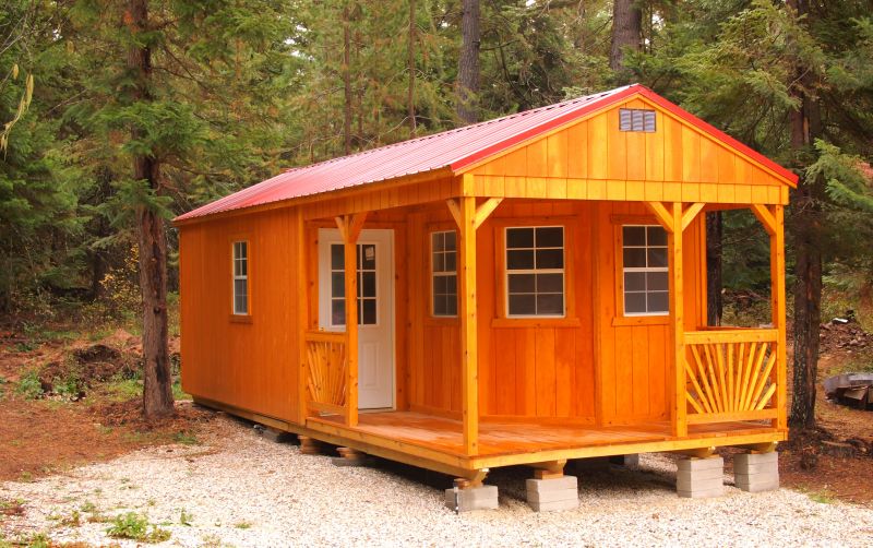Shed with Custom Features